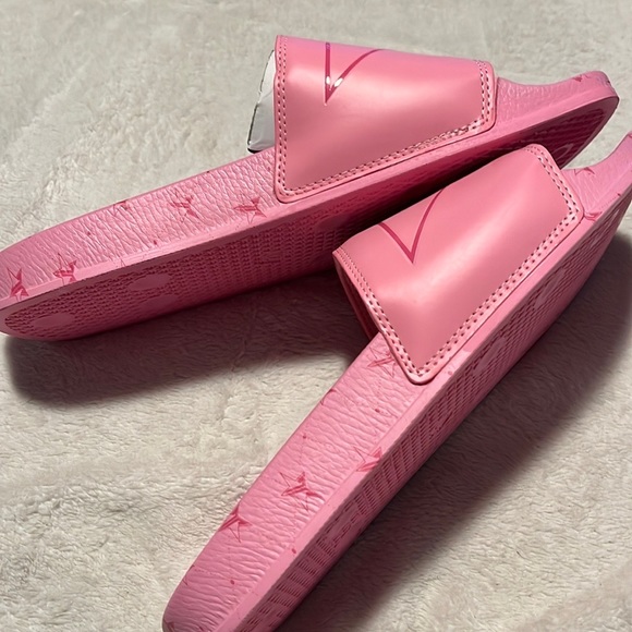NWOB Jeffree Star Unisex Pink Slides-Size 14 - Picture 3 of 6